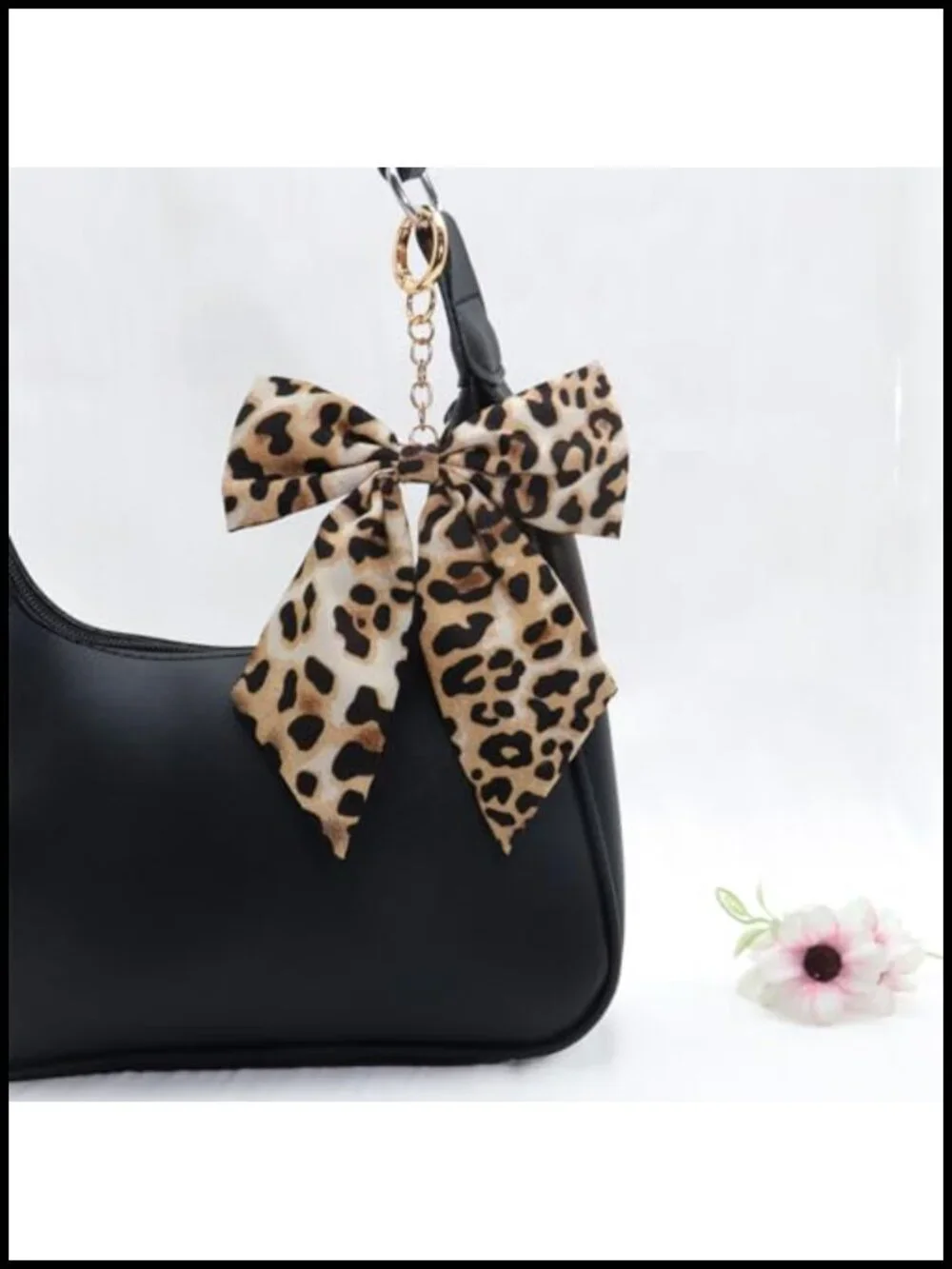 Vintage Bow Keychain - Alloy Pearls Bag Charm